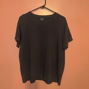 Madewell Shirt Women’s Grey Top Size Medium